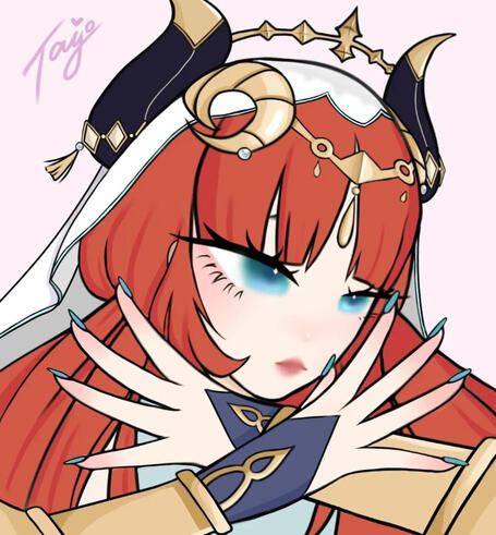 *headshot(?), fully rendered ♡